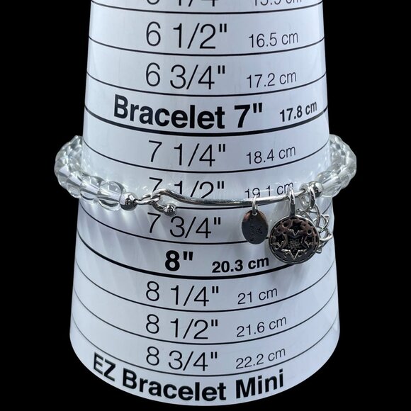 Chrysalis Guardian Star Charm Bracelet Clear Beads Spiritual Jewelry NWT - Picture 8 of 8